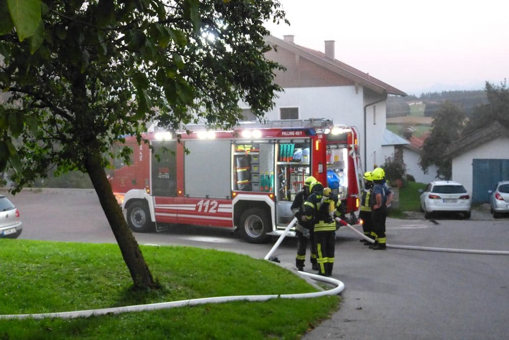 Einsatzübung B3-Person in Tyrlaching, Foto 8