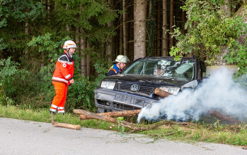 Einsatzübung mit der FFW Stein a.d. Traun, Foto 7