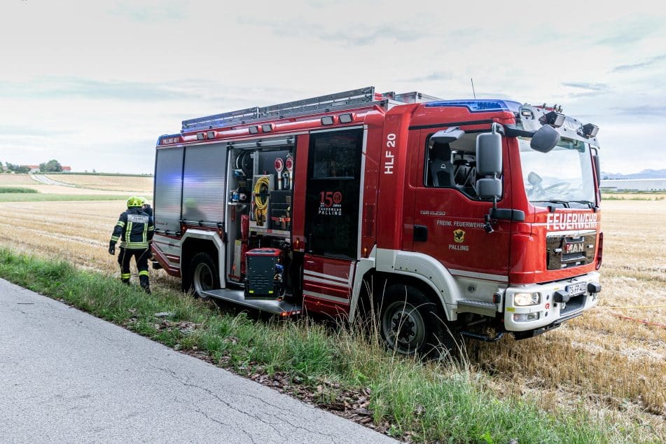 Einsatzübung mit der FFW Stein a.d. Traun, Foto 8
