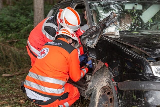 Einsatzübung mit der FFW Stein a.d. Traun, Foto 10