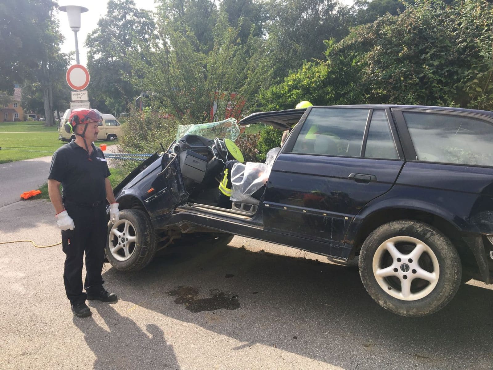 Seilwindenschulung bei der Feuerwehr, Foto 5