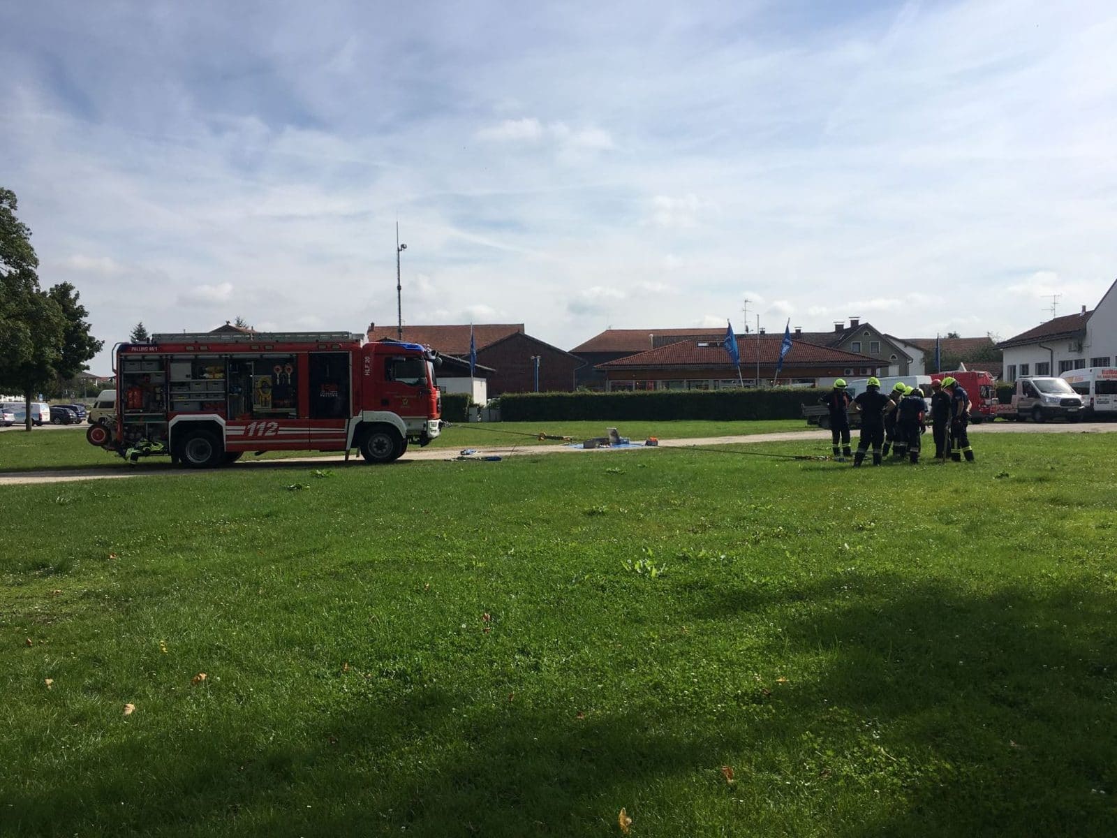 Seilwindenschulung bei der Feuerwehr, Foto 9