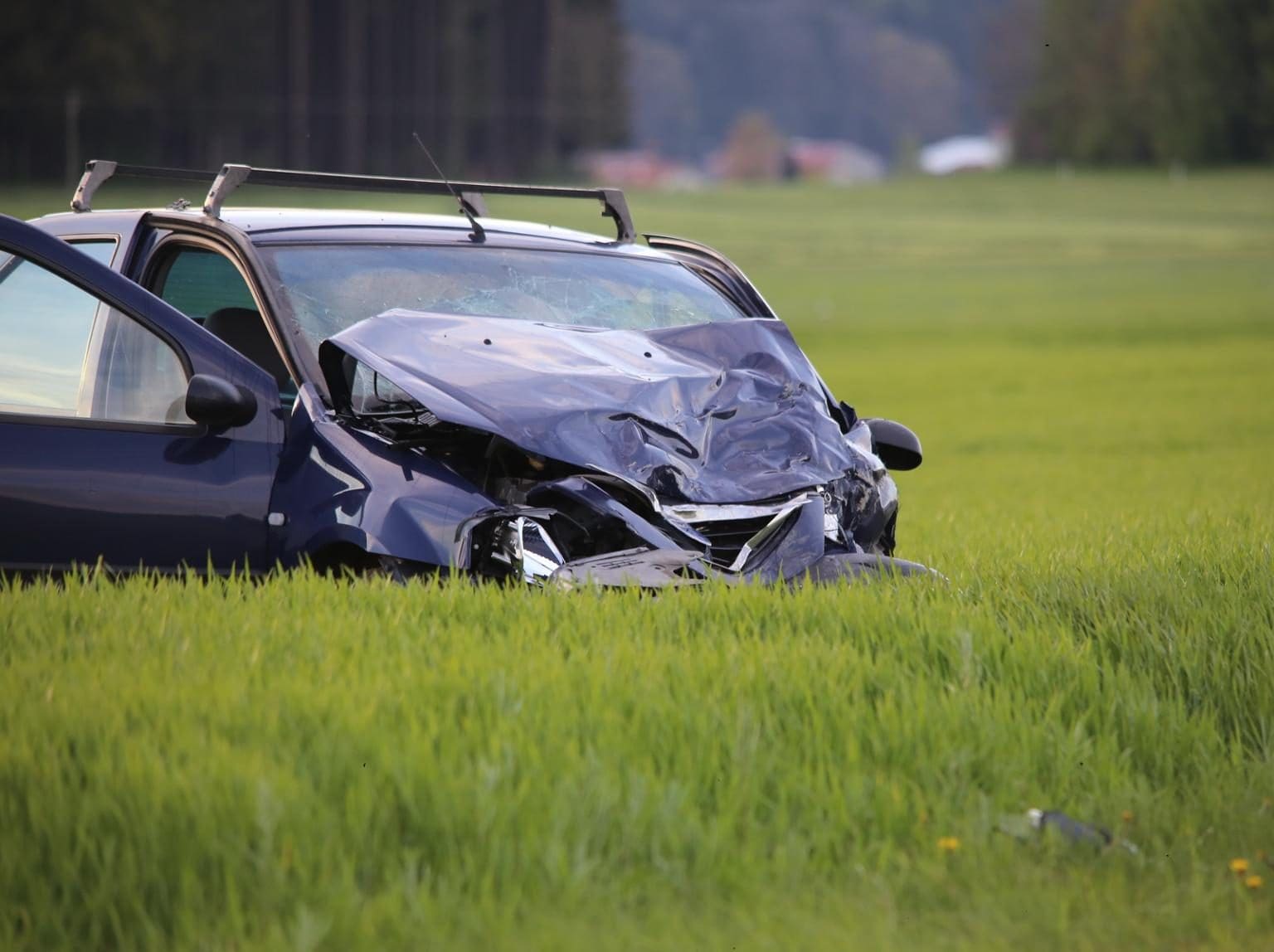 Verkehrsunfall mit neun Verletzten, TS26 / Harpfetsham, Foto 1