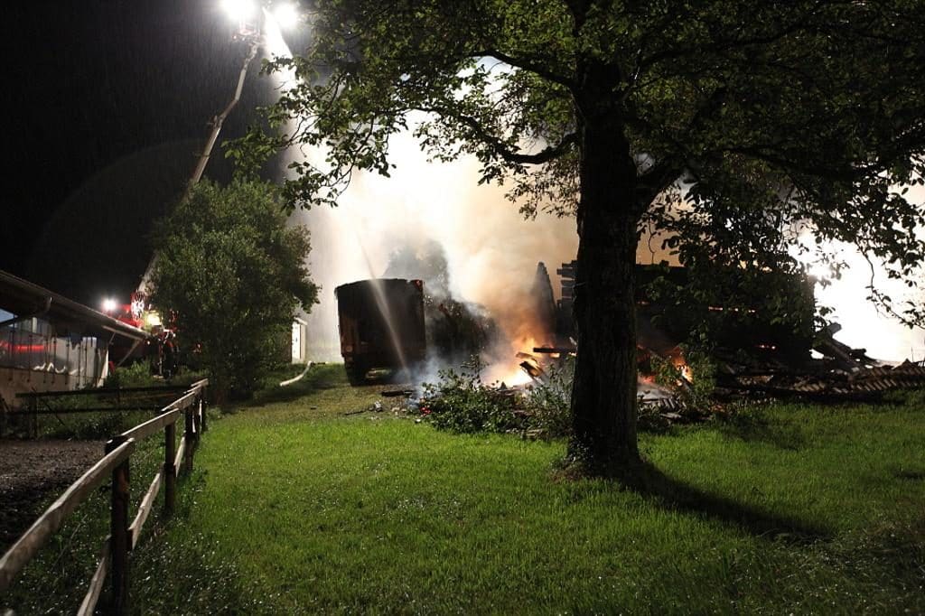 Vollbrand Wohnhaus, Wimpasing/Tengling, Foto 8