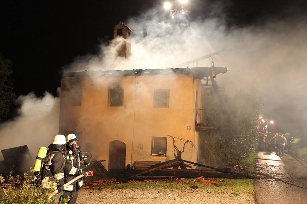 Vollbrand Wohnhaus, Wimpasing/Tengling, Foto 9