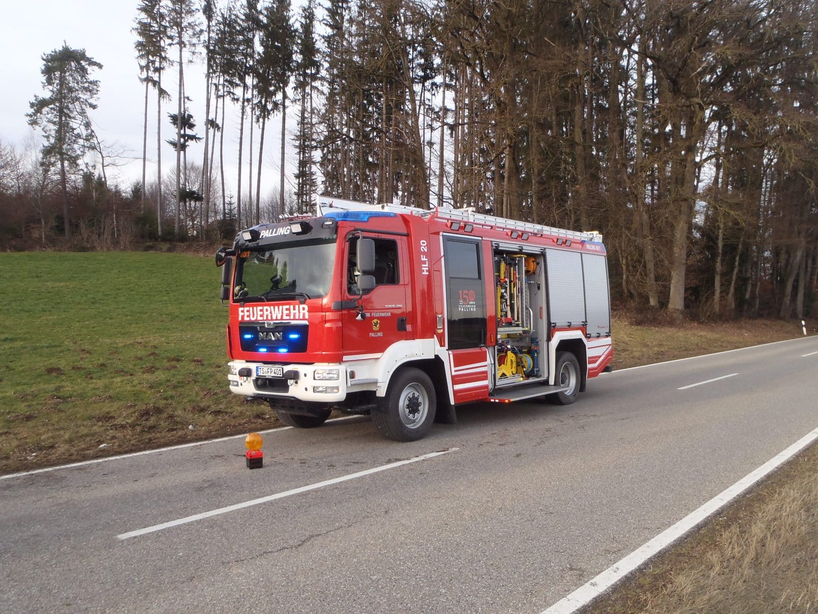 VU mit zwei Fahrzeugen, TS 42 Höhe Malberting, Foto 4