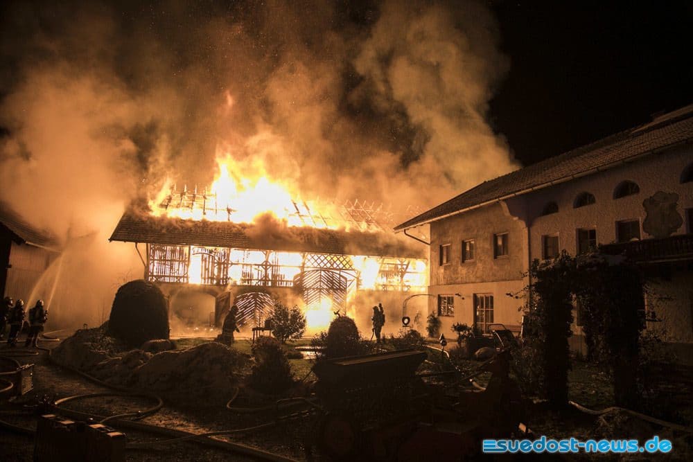 Stallung in Vollbrand, Tengling, Foto 5