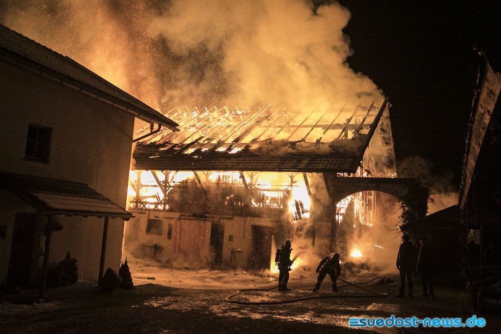 Stallung in Vollbrand, Tengling, Foto 6