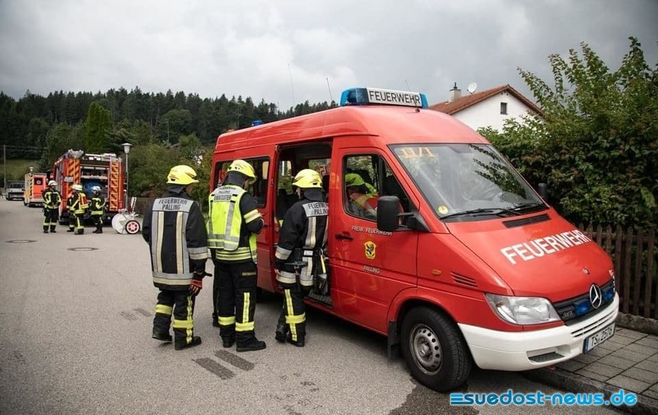 Zimmerbrand im Dachgeschoss, Palling, Foto 5